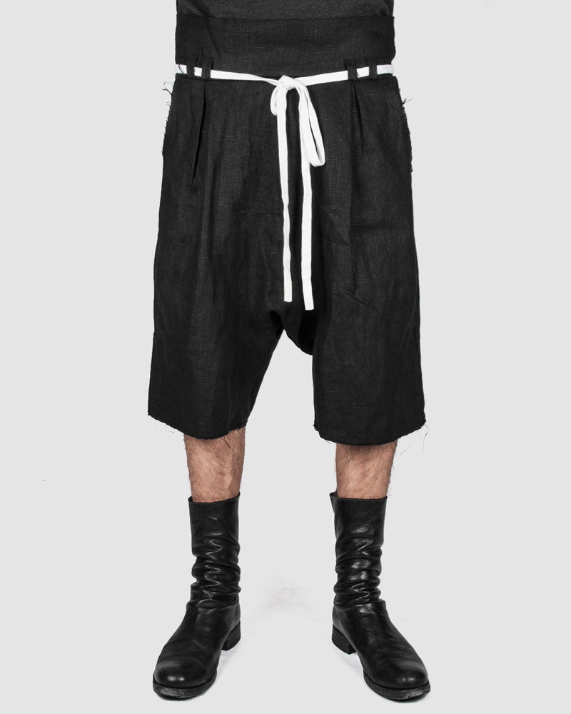 ATELIER AURA OTTO ORGANIC LINEN SHORTS