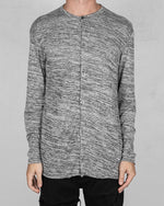 Xagon - Flamed cotton shirt grey - https://stilett.com/