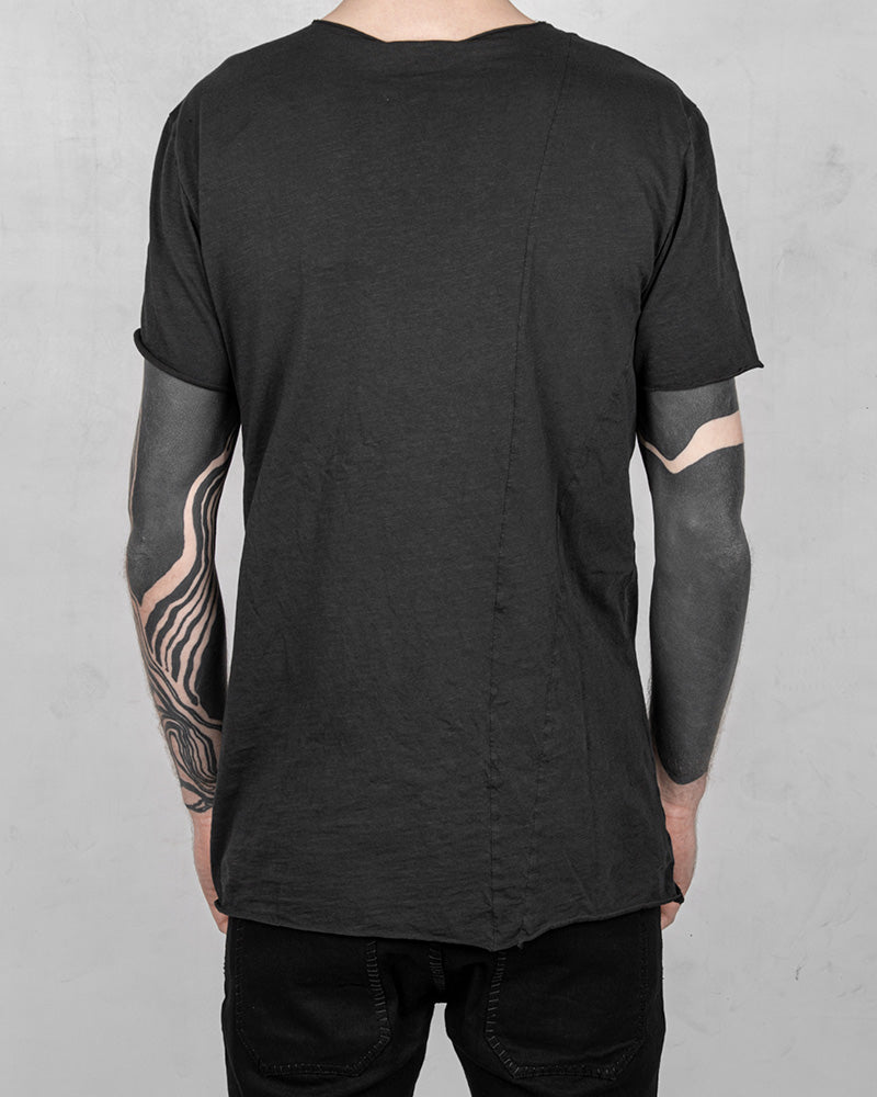 Xagon - Regular fit real cut tshirt black - https://stilett.com/