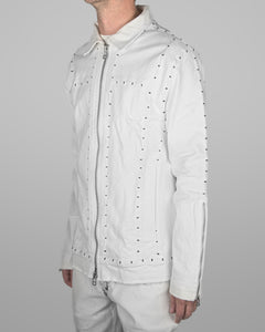 J04 - Natural white - Black stitch