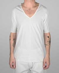 T01 V-Neck - Natural white