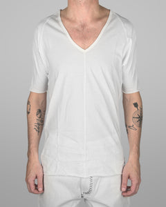 T01 V-Neck - Natural white