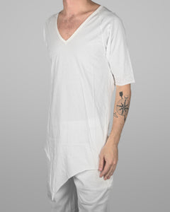 T05 V-Neck - Natural white