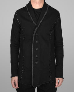 K04 - Black - White stitch