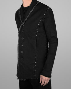 K04 - Black - White stitch