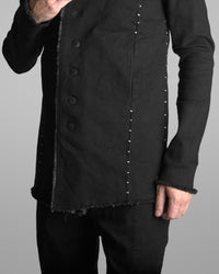 K04 - Black - White stitch