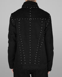 J04 - Black - White stitch