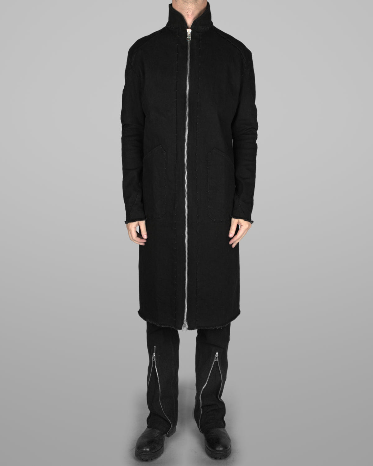 J11 - Black - Black stitch
