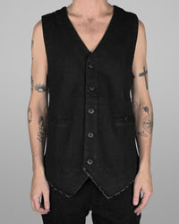 V06 - Black - White stitch