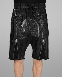 B13 - Black - Black stitch - Painted