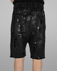 B13 - Black - Black stitch - Painted
