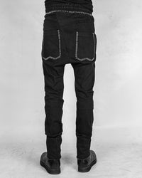 BD04BSW - Black stitch white