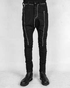 BD05BSW - Black stitch white