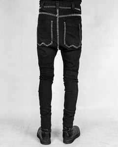 BD05BSW - Black stitch white