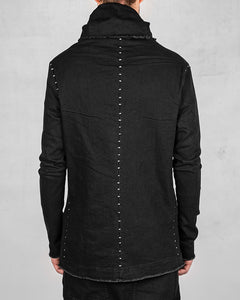 JD03BWS - Black stitch white