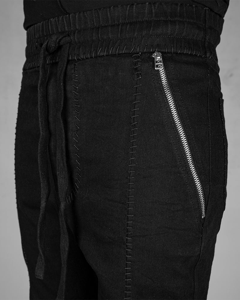 BD03BSB - Black stitched black
