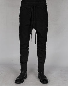 10R:son - B1002S - Stitched drop denim trousers - Stilett.com