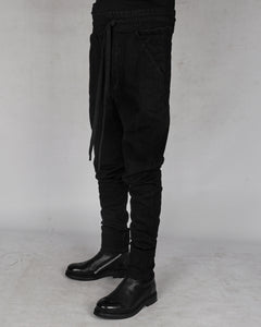 10R:son - B1002S - Stitched drop denim trousers - Stilett.com