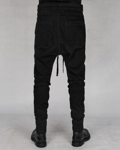 10R:son - B1002S - Stitched drop denim trousers - Stilett.com