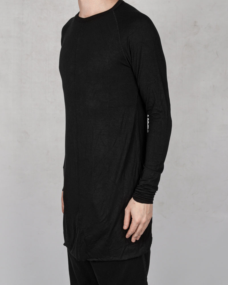 10R:son - T1005 - Long sleeve tshirt black - Stilett.com
