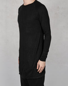 10R:son - T1005 - Long sleeve tshirt black - Stilett.com