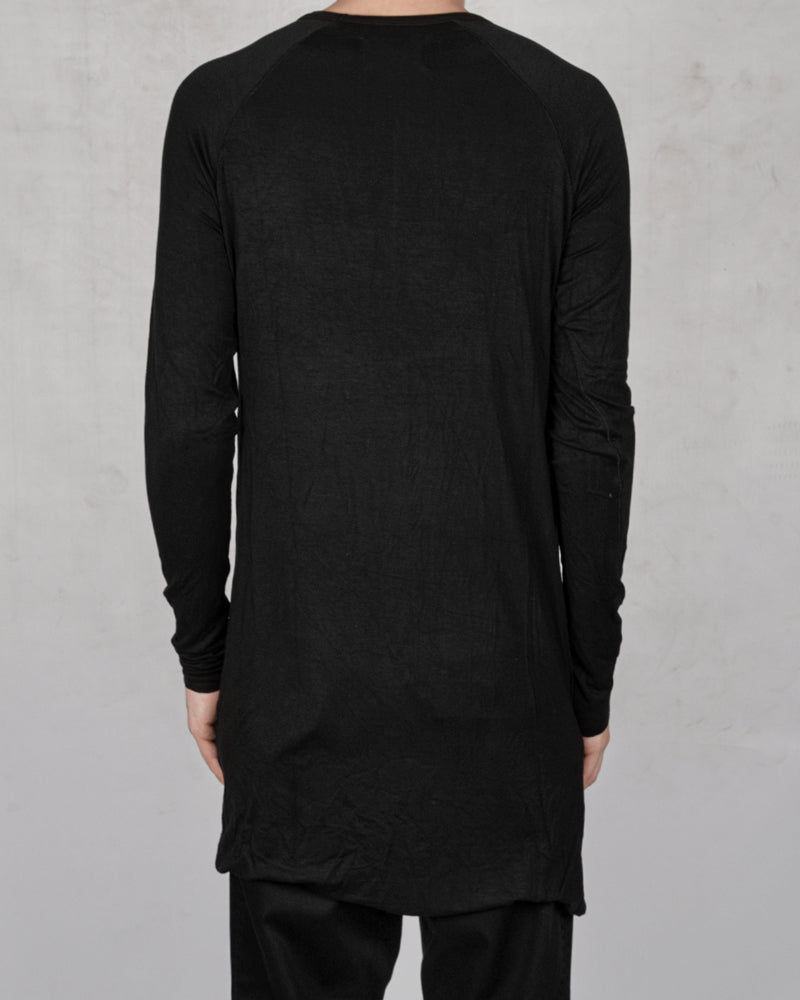 10R:son - T1005 - Long sleeve tshirt black - Stilett.com