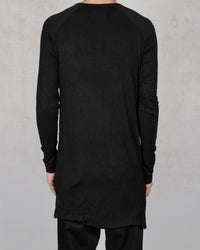 10R:son - T1005 - Long sleeve tshirt black - Stilett.com