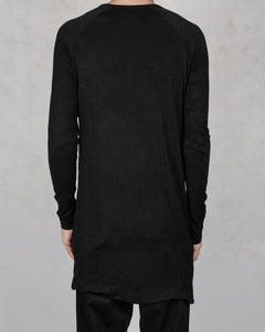 10R:son - T1005 - Long sleeve tshirt black - Stilett.com