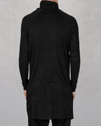 10R:son - T1006 - Long sleeve polo black - Stilett.com