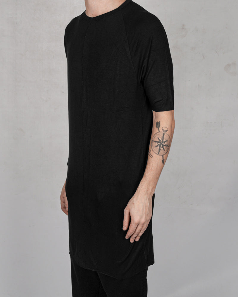 10R:son - T1002 - Long tshirt black - Stilett.com