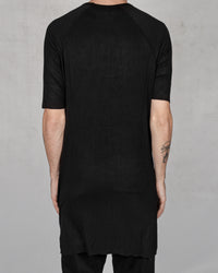 10R:son - T1002 - Long tshirt black - Stilett.com