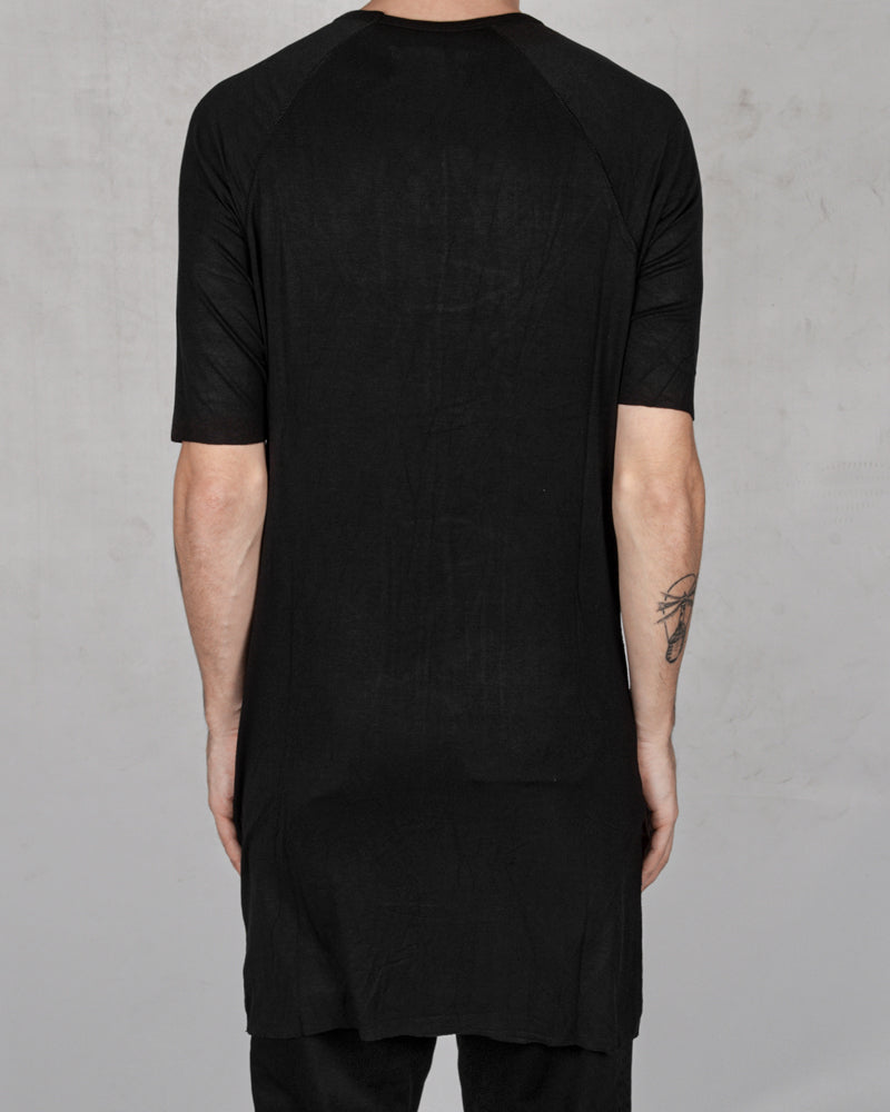 10R:son - T1002 - Long tshirt black - Stilett.com