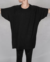 10R:son - T1004 - Oversize tshirt black - Stilett.com