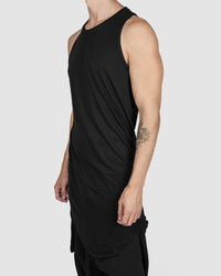 Army of me - Curve hem lightweight cotton singlet - Stilett.com