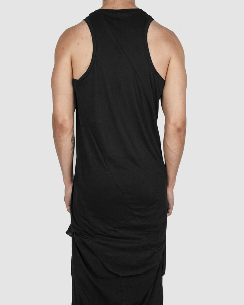 Army of me - Curve hem lightweight cotton singlet - https://stilett.com/