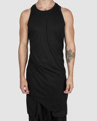 Army of me - Curve hem lightweight cotton singlet - Stilett.com