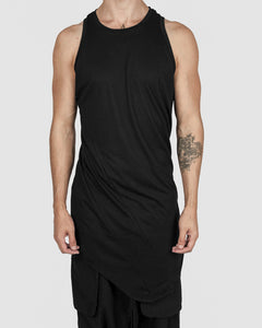Army of me - Curve hem lightweight cotton singlet - Stilett.com