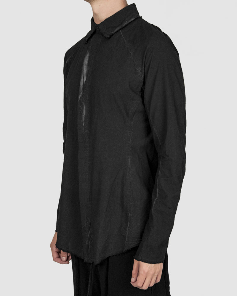 Army of me - Raglan cotton shirt graphite - Stilett.com