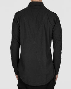 Army of me - Raglan cotton shirt graphite - Stilett.com