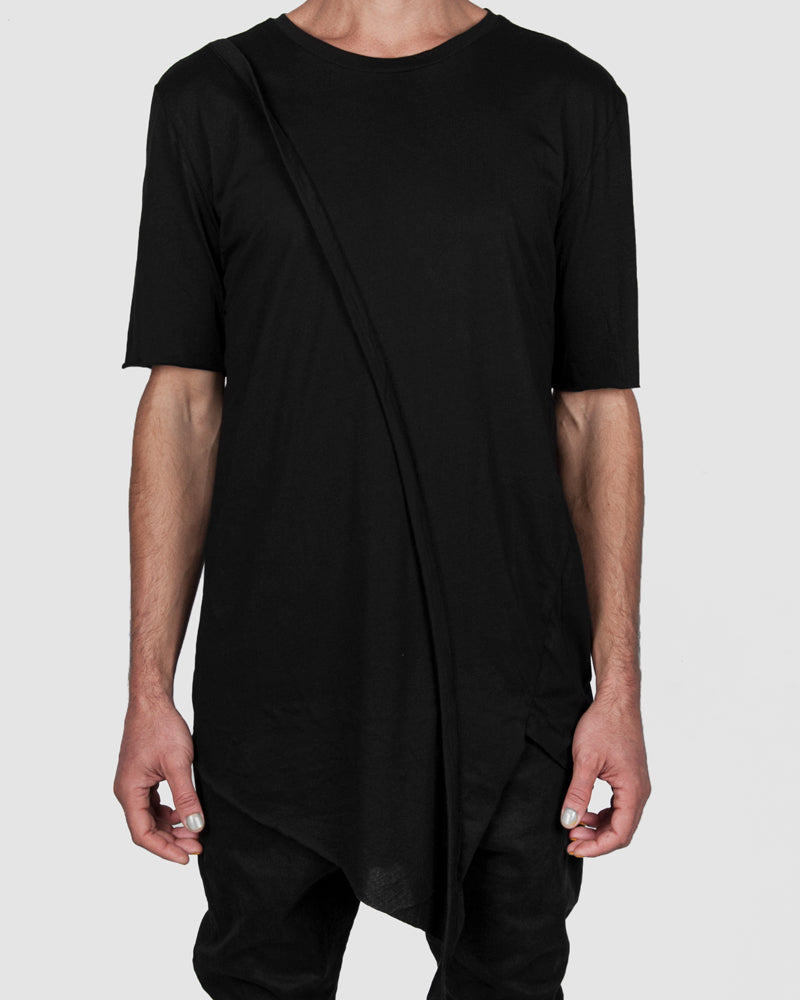 Army of me - Banded asymmetric tshirt - Stilett.com