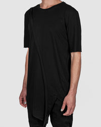 Army of me - Banded asymmetric tshirt - Stilett.com