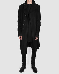Army of me - Buttoned layered wool coat - Stilett.com