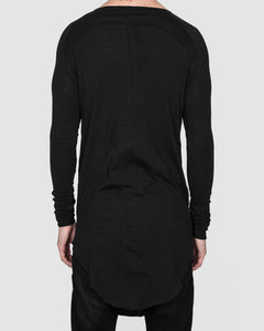 Army of me - Buttoned neck long sleeved tshirt - Stilett.com