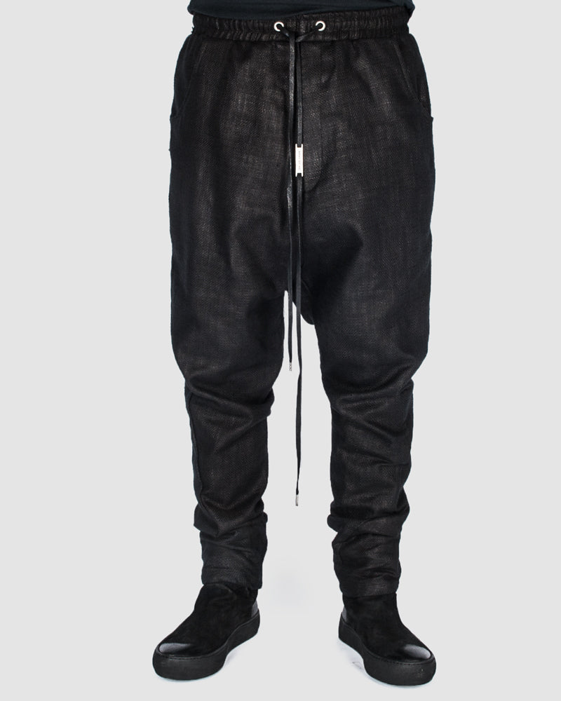 Army of me - Coated cotton trouser - Stilett.com