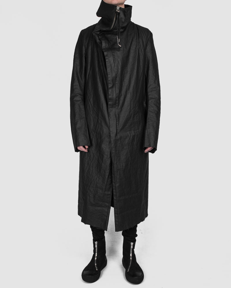Army of me - Coated linen coat - Stilett.com