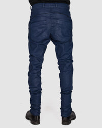 Army of me - Coated skinny trousers royal blue - Stilett.com