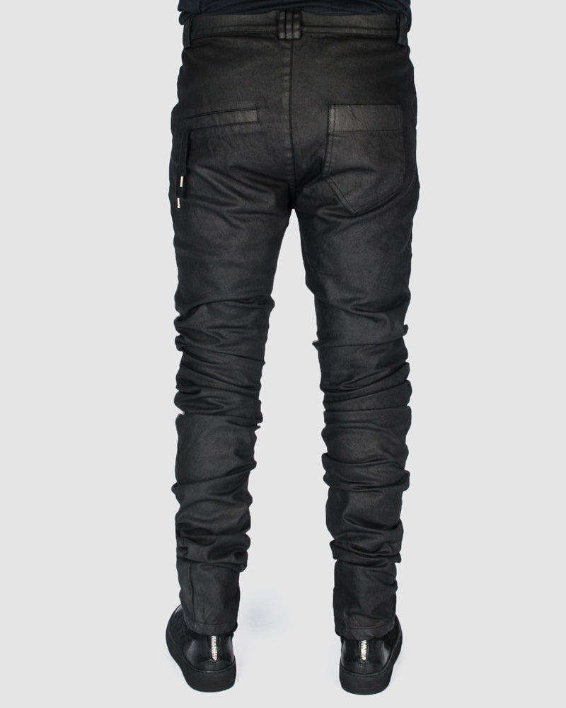 Army of me - Coated twisted jeans - https://stilett.com/