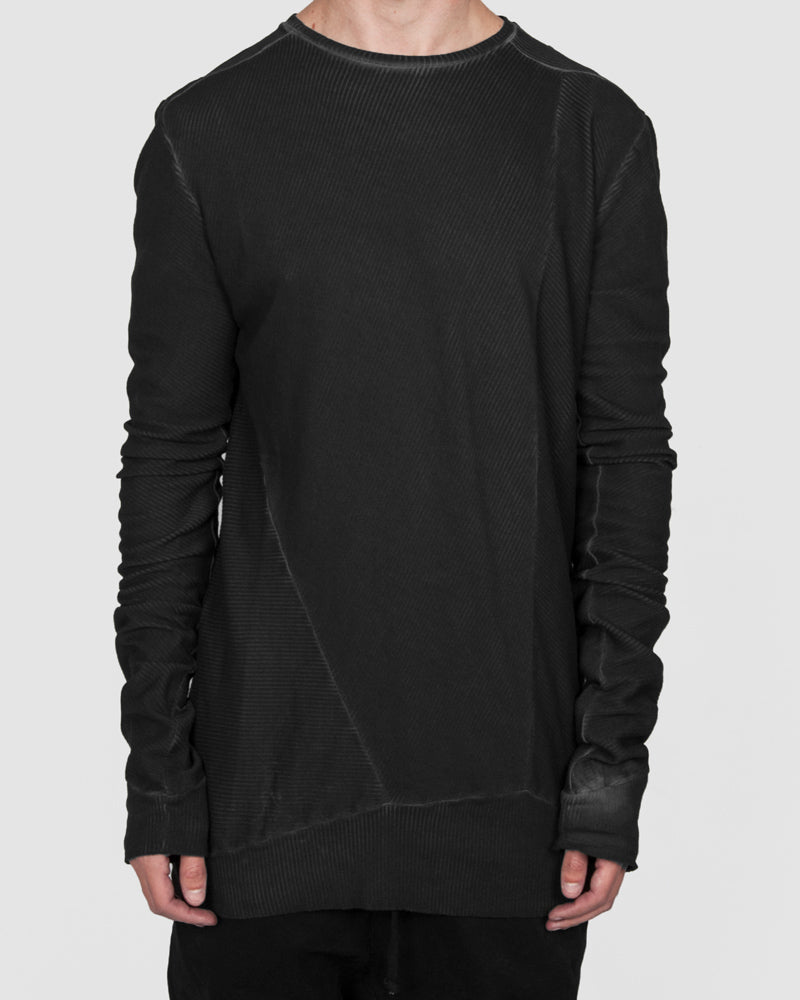 Army of me - Cotton rib sweatshirt graphite - Stilett.com