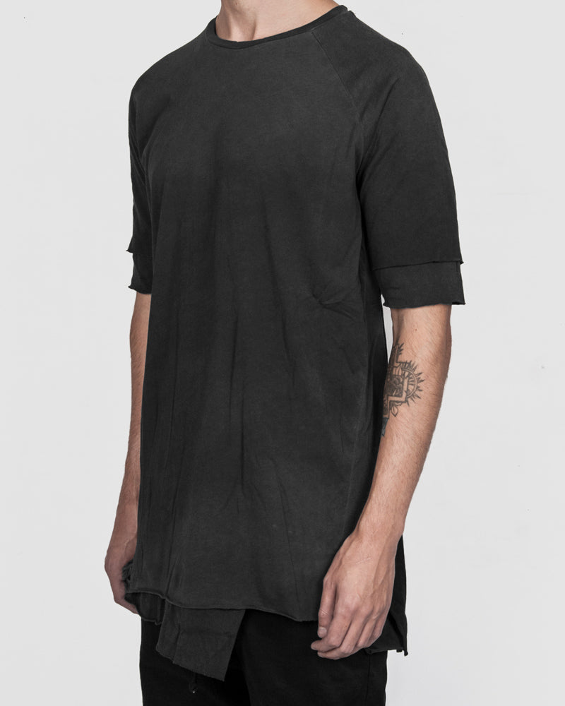 Army of me - Double layered cotton tshirt graphite - https://stilett.com/