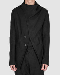Army of me - Draped linen blazer - Stilett.com